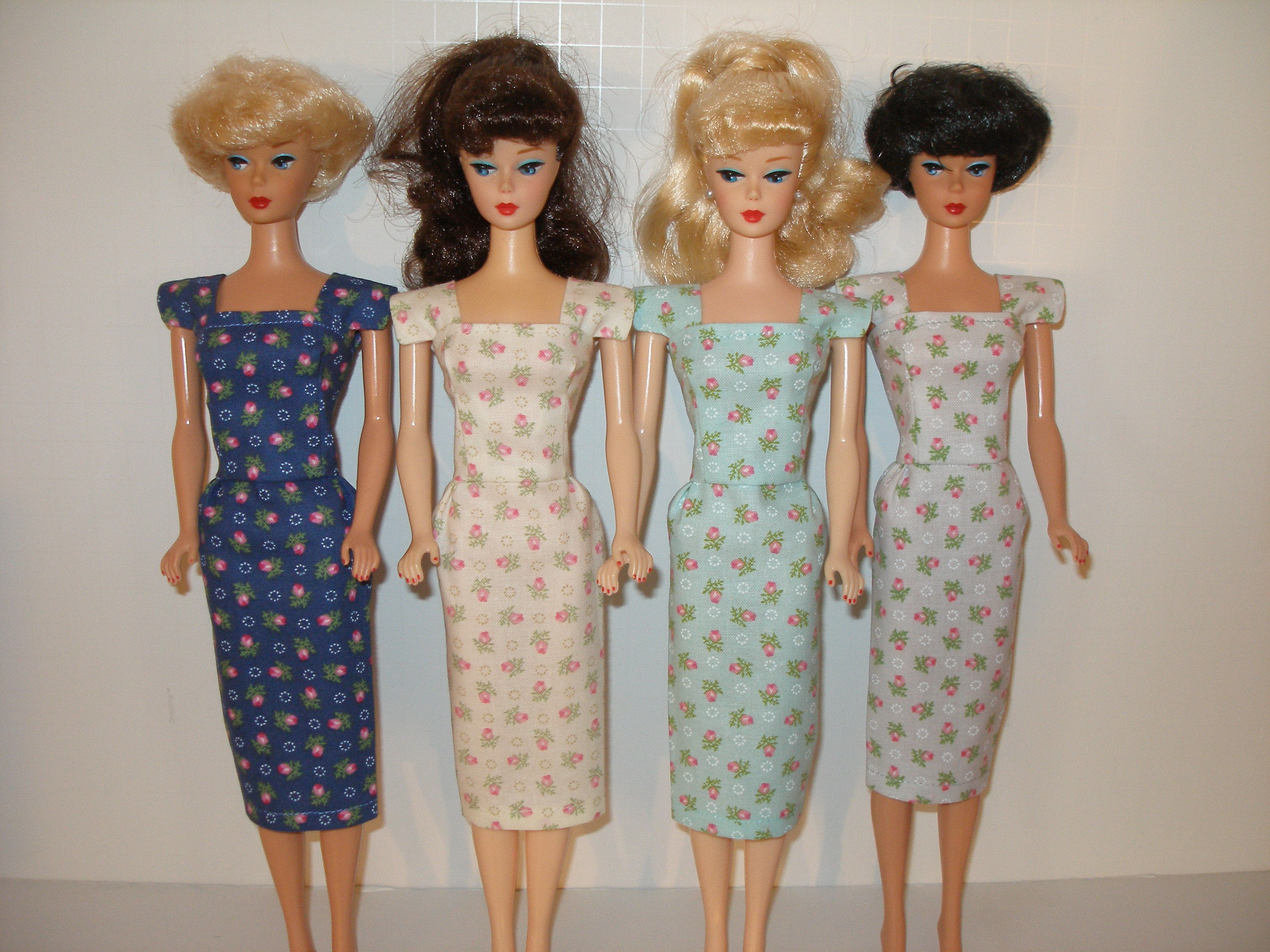 Rosebud Floral Vintage Style Sheath - More colors