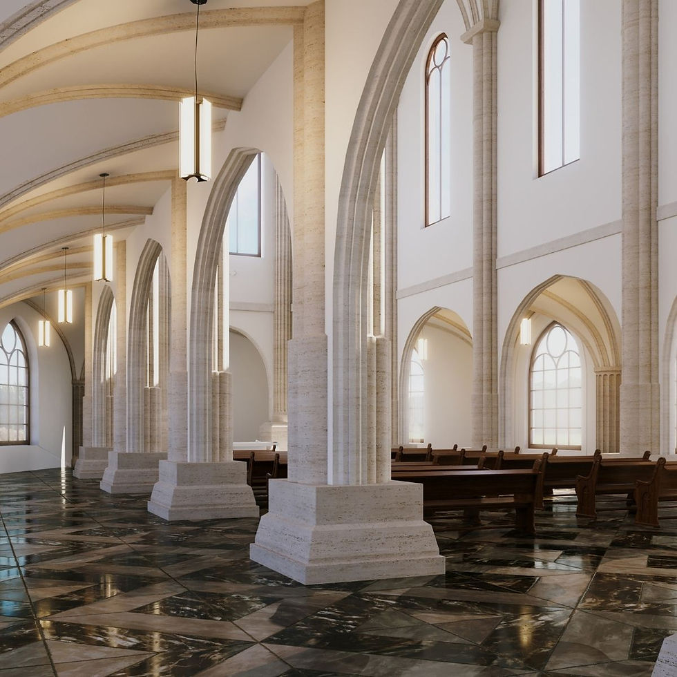 Thumbnail: Illucent Chandelier in a Place of Worship