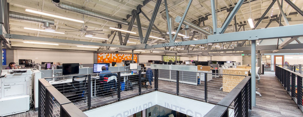 LED Lighting in an office