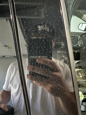 Water Spots Before Removal