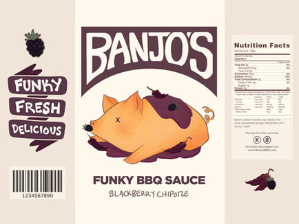 Blackberry Label