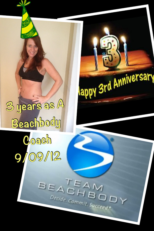Hillary's 3rd Anniversary with Beachbody