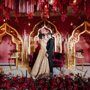 Roses in Bloom: Celebrating Radhika & Akash's Three-Day Wedding
