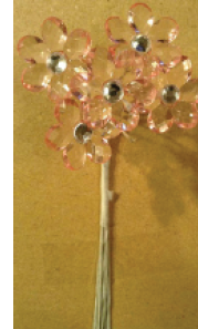 Thumbnail: Crystal flowers medium