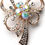 Thumbnail: Brooches Bow gold/Silver