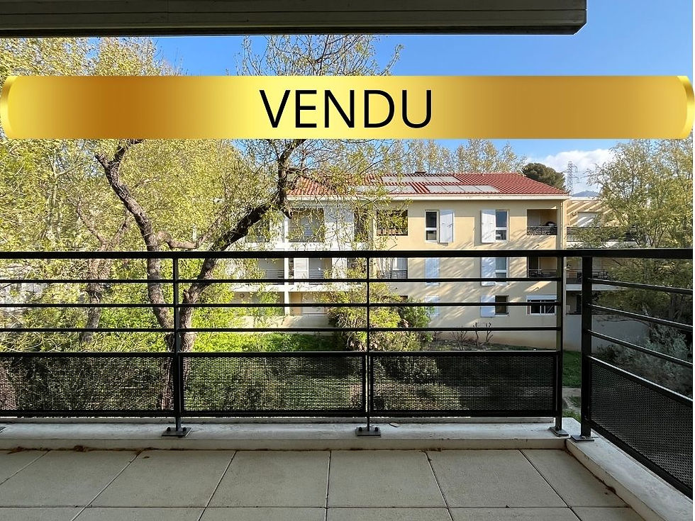 Appartement T3 de 62 m² avec terrasse de 10 m² et box en sous-sol