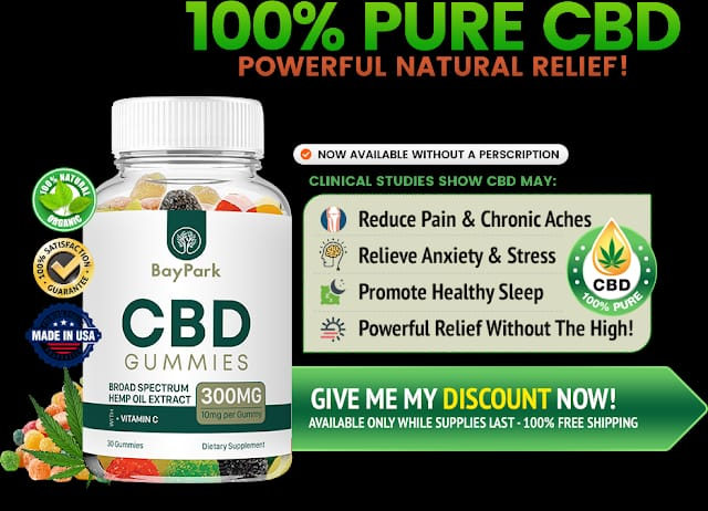 Bay Park CBD Gummies Reviews: Reduce Pain, Anxiety & Stress content media