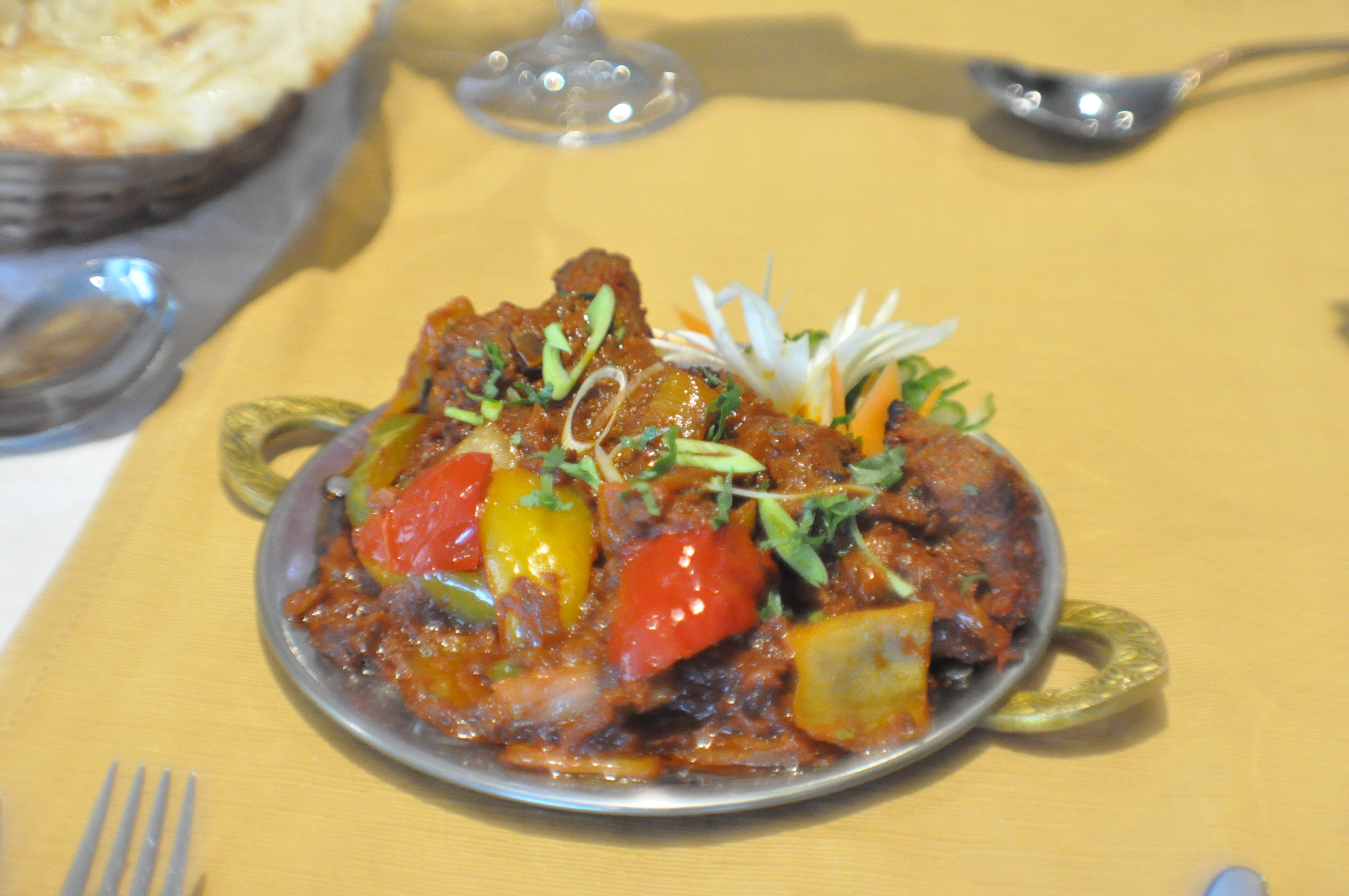 Arranged Food and Objects