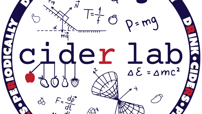 Lemon rosemary pear cider