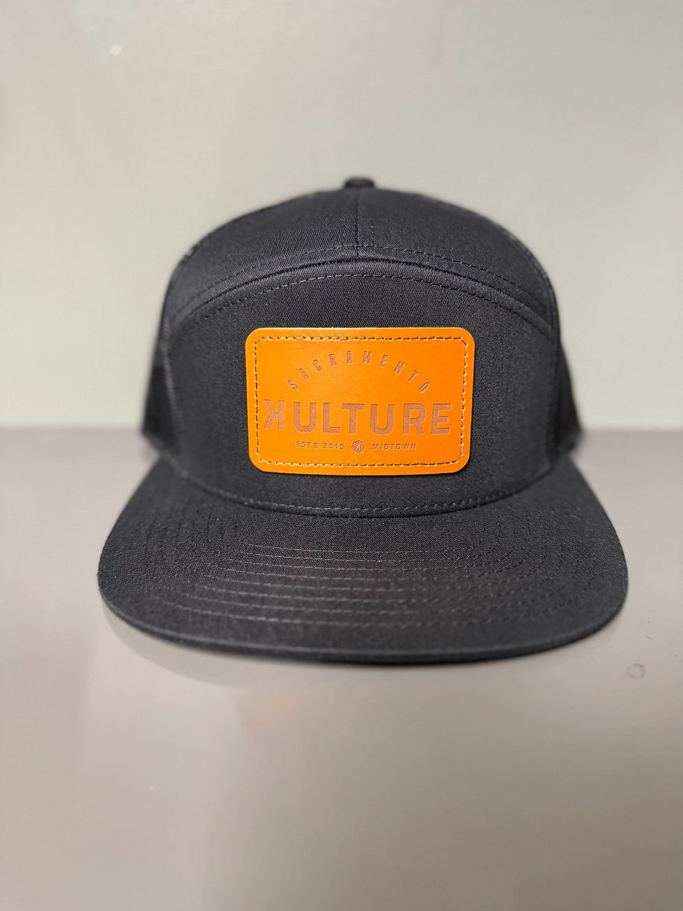 Thumbnail: Kulture leather patch hat