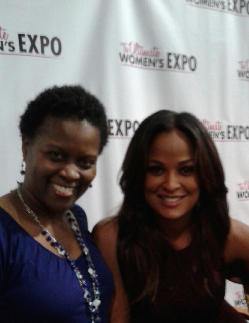 L.J. Jackson and Laila Ali