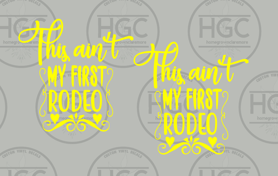 Thumbnail: 2 Pack - This Ain't My First Rodeo