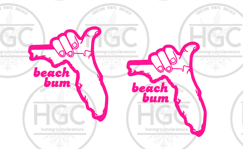 Thumbnail: 2 Pack -  Florida Beach Bum
