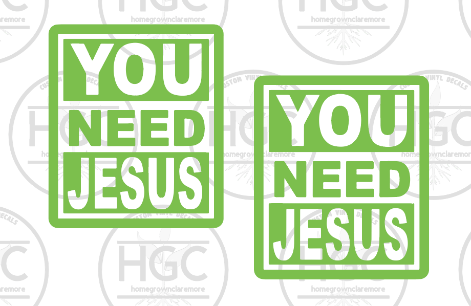 Thumbnail: 2 Pack -  You Need Jesus