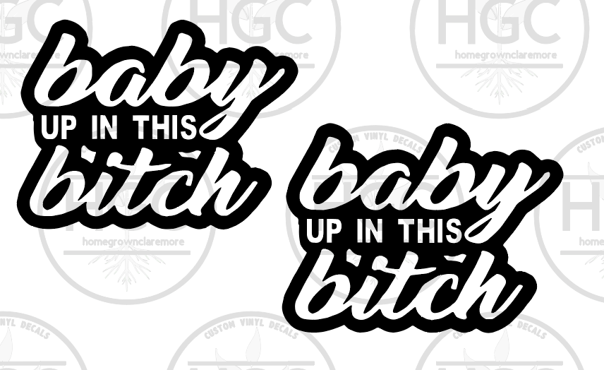 Thumbnail: 2 Pack - Baby Up in This Bitch