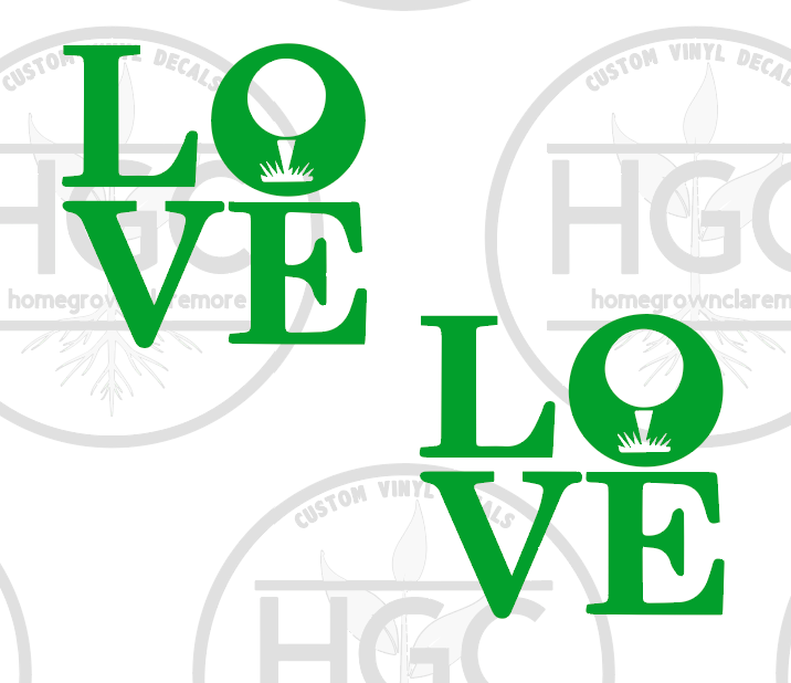 Thumbnail: 2 Pack - Love Golf