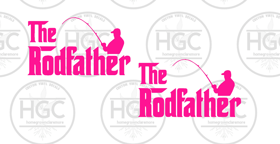 Thumbnail: 2 Pack -  The Rodfather Love to Fish