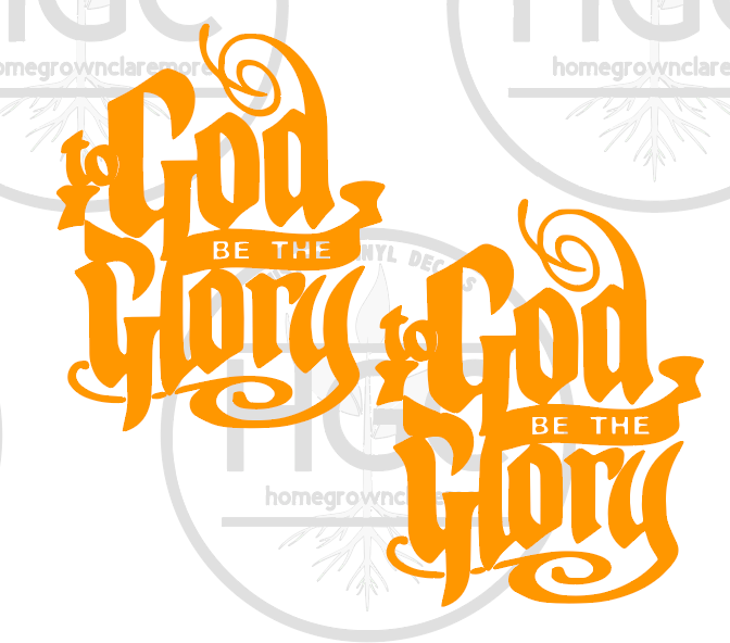 Thumbnail: 2 Pack - To God Be The Glory