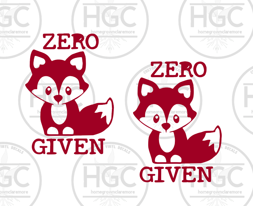 Thumbnail: 2 Pack -  Zero Fox Given