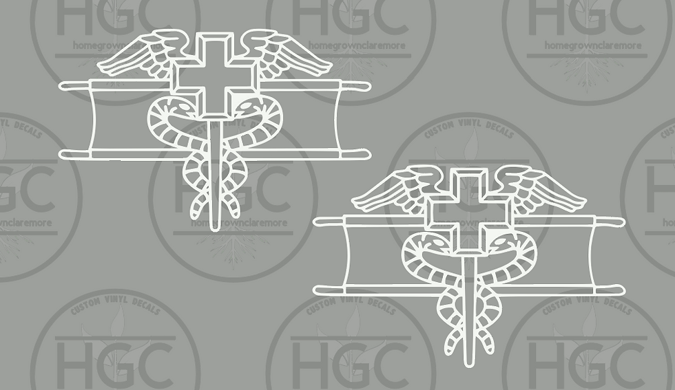 Thumbnail: 2 Pack -  Expert Field Medical Badge EFMB Unite States Army
