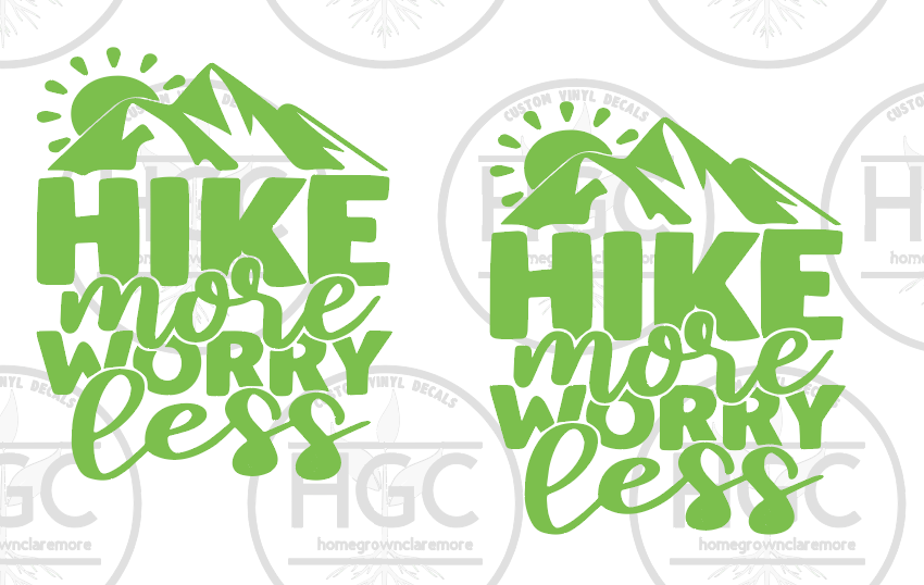 Thumbnail: 2 Pack -  Hike More Worry Less