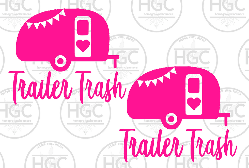 Thumbnail: 2 Pack -  Trailer Trash - Love to Camp
