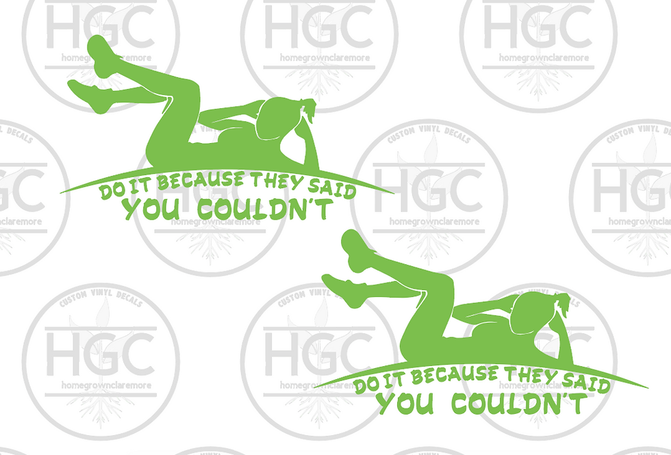 Thumbnail: 2 Pack -  Do It Because They Said You Couldn't
