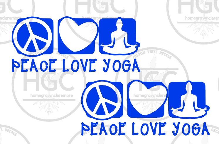 Thumbnail: 2 Pack -  Peace Love Yoga