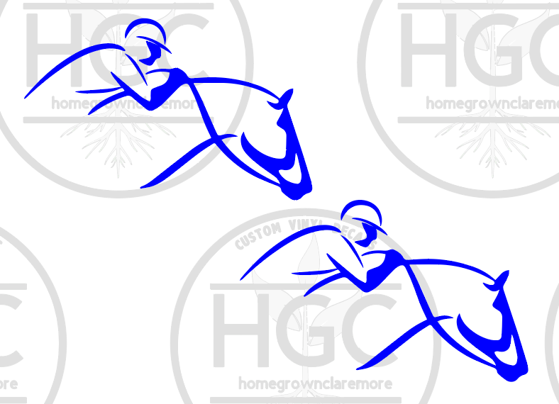 Thumbnail: 2 Pack - Horse Racing Jockey