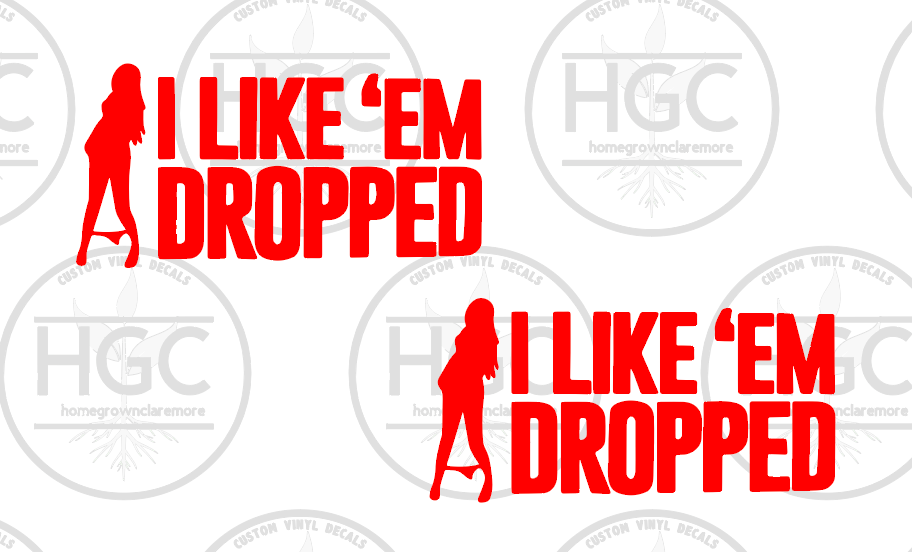 Thumbnail: 2 Pack -  I Like Them Dropped - Panty Dropper - Lowrider