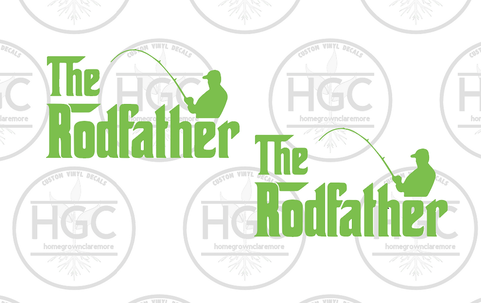 Thumbnail: 2 Pack -  The Rodfather Love to Fish