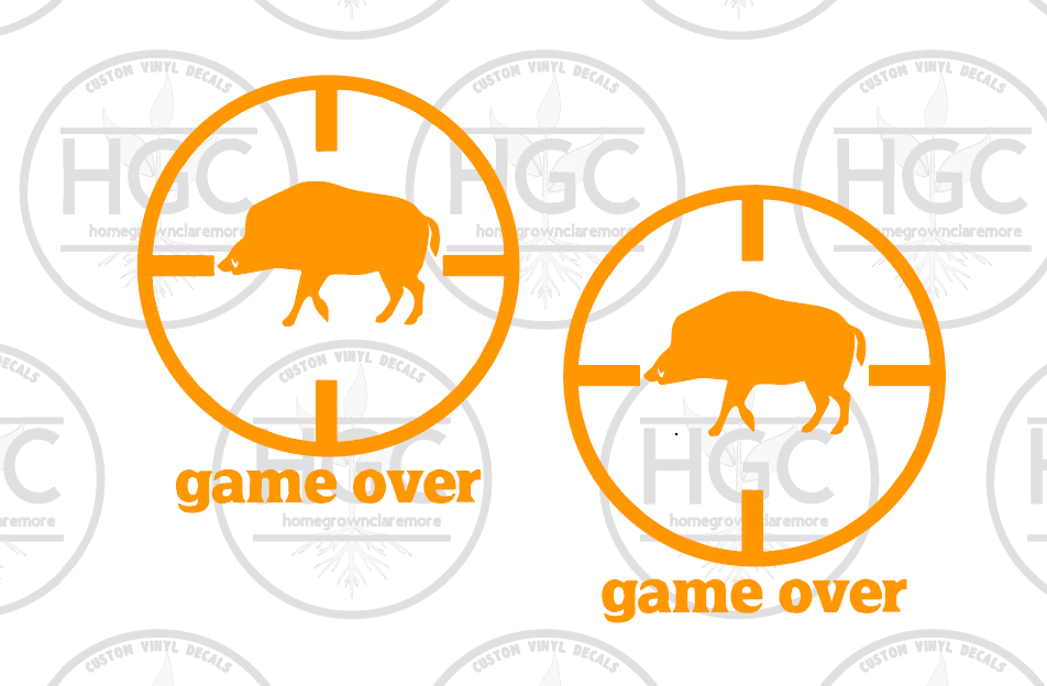 Thumbnail: 2 Pack -  Game Over - Hog Hunt