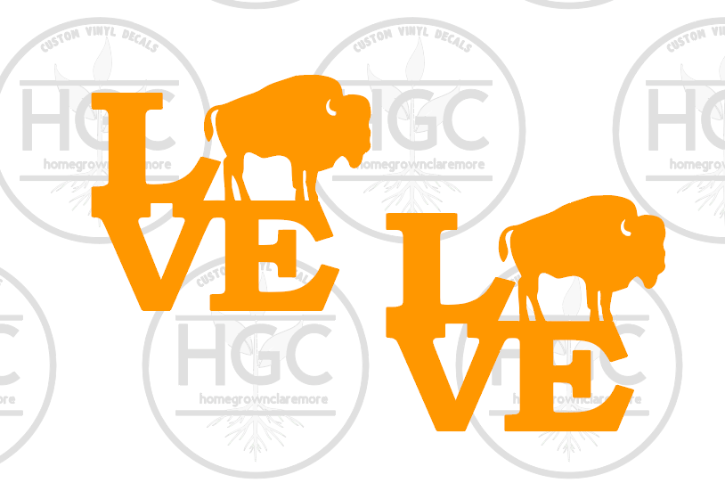 Thumbnail: 2 Pack -  I Love Buffalo