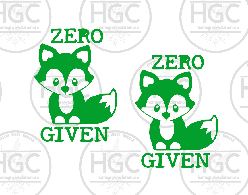 Thumbnail: 2 Pack -  Zero Fox Given