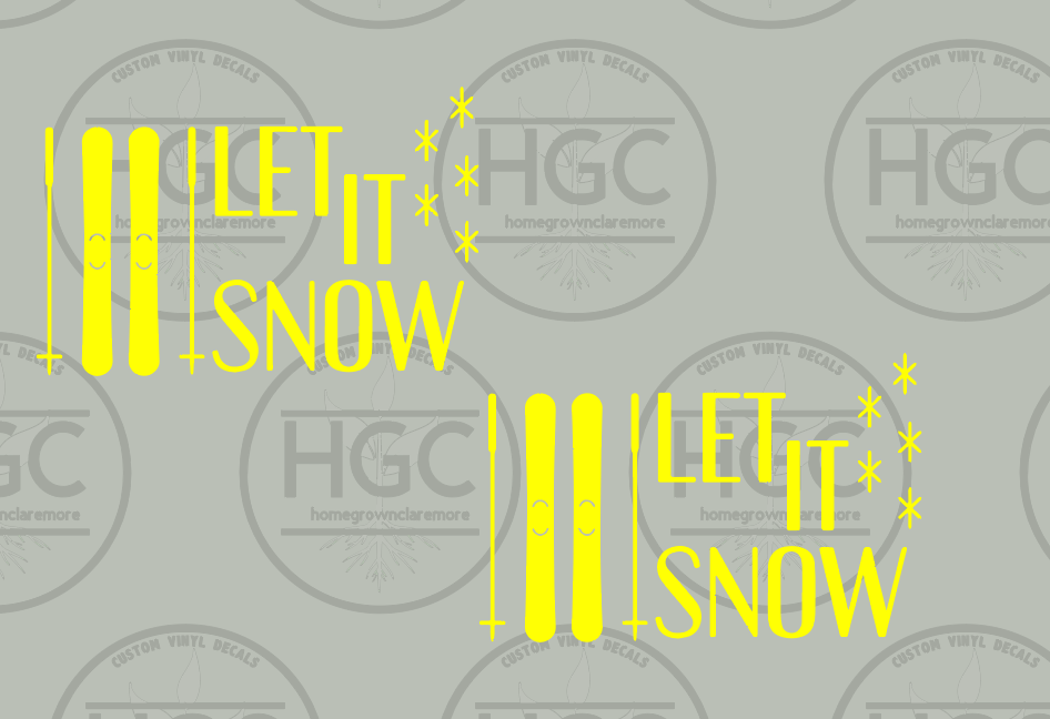 Thumbnail: 2 Pack -  Let It Snow