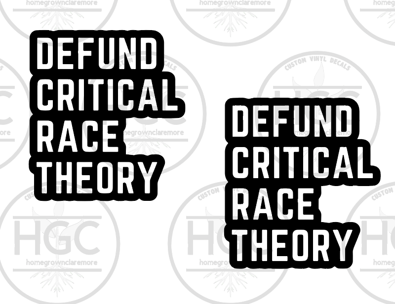 Thumbnail: 2 Pack -  Defund Critical Race Theory -