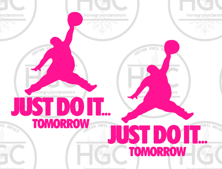 Thumbnail: 2 Pack -  Just Do It Tomorrow - Dad Bod