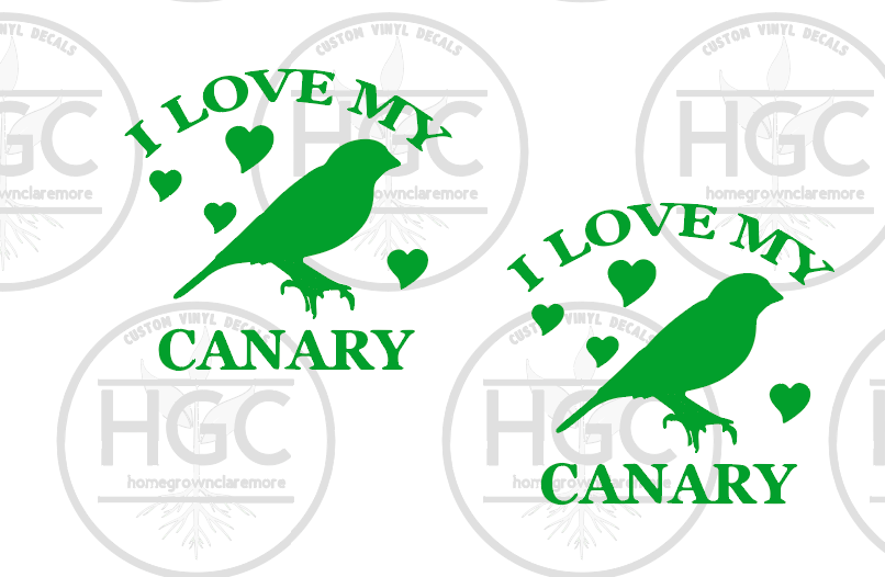 Thumbnail: 2 Pack -  Love My Canary