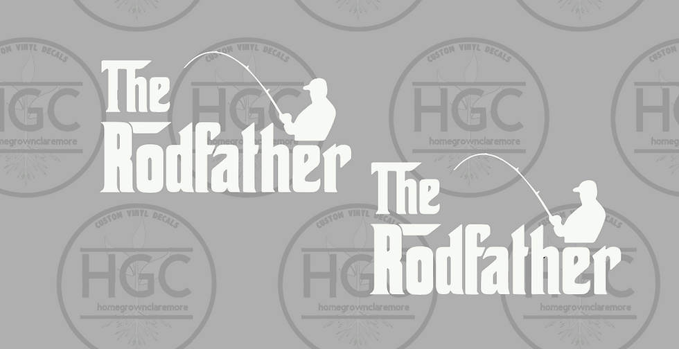 Thumbnail: 2 Pack -  The Rodfather Love to Fish