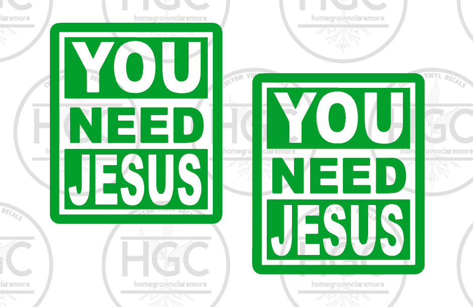 Thumbnail: 2 Pack -  You Need Jesus
