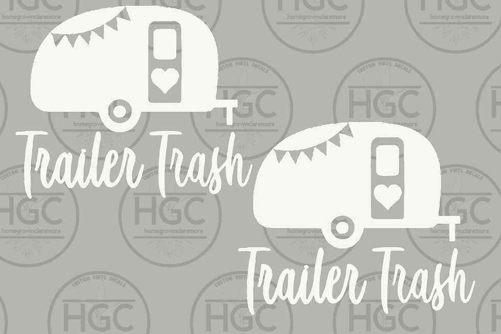 Thumbnail: 2 Pack -  Trailer Trash - Love to Camp