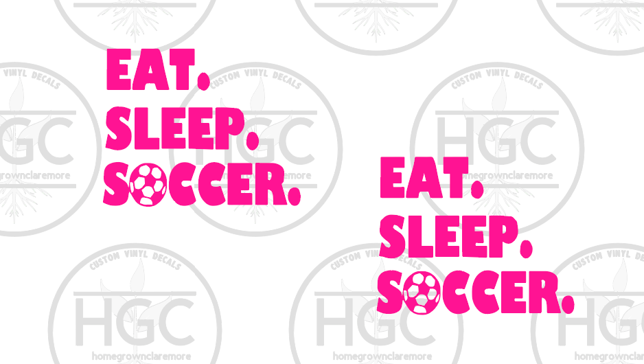 Thumbnail: 2 Pack -  Eat Sleep Soccer