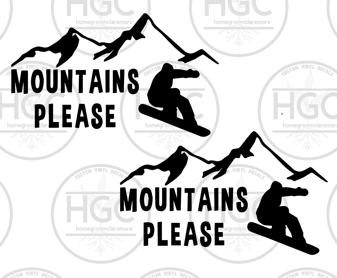 2 Pack - Mountains Please