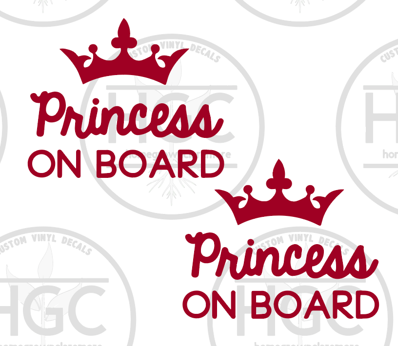 Thumbnail: 2 Pack - Princess On Board