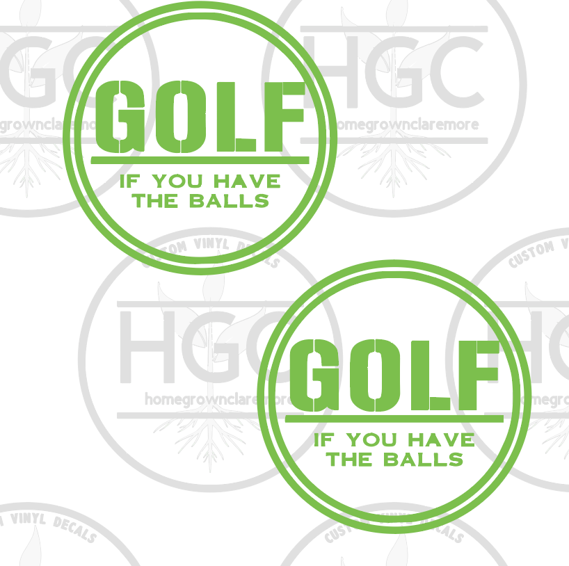 Thumbnail: 2 Pack - Golf If You Have the Balls