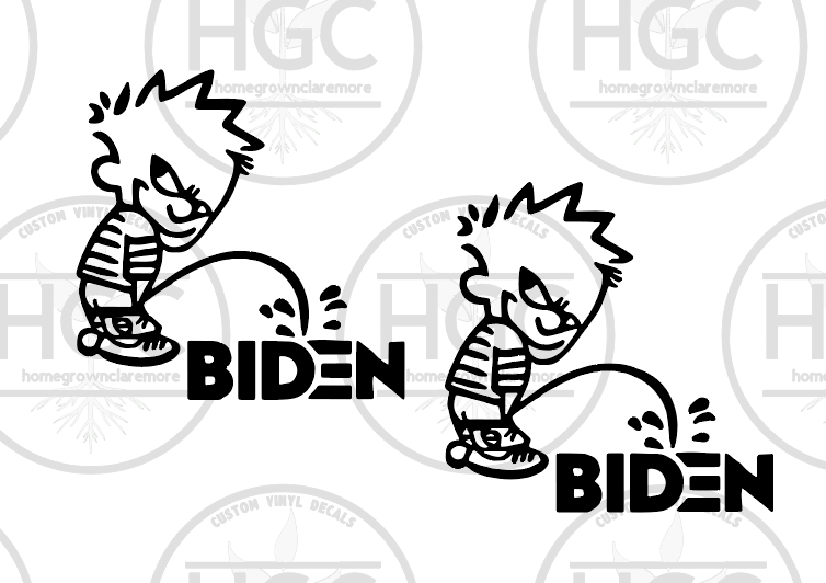 Thumbnail: 2 Pack -  Piss on Biden - Political Humor