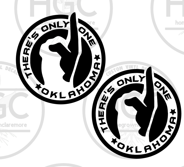 Thumbnail: 2 Pack - There's Only One Oklahoma