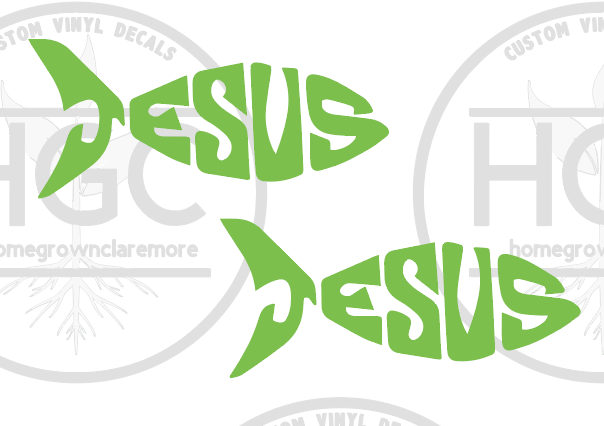 Thumbnail: 2 Pack - Jesus Fish