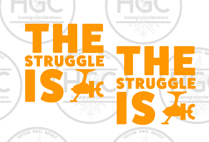 Thumbnail: 2 Pack -  The Struggle is Reel - Live to Fish