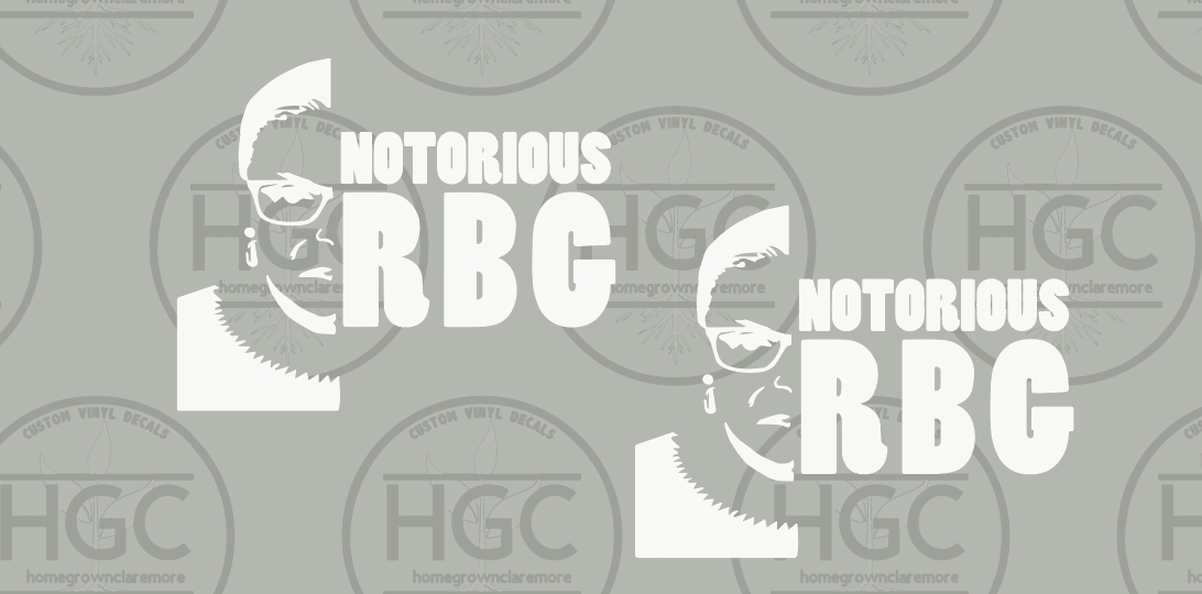 2 Pack -  Ruth Bader Ginsburg - Notorious RBG
